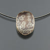 Mokume Pendant Oval