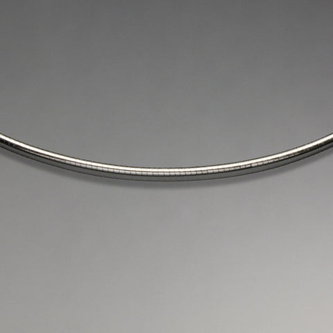 Sterling SIlver Omega Chain